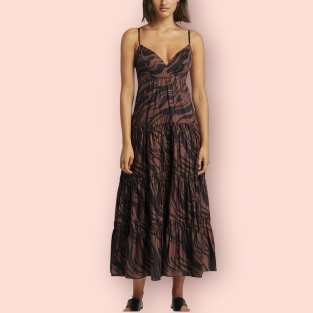 JETS Nomade Tiered Maxi Dress